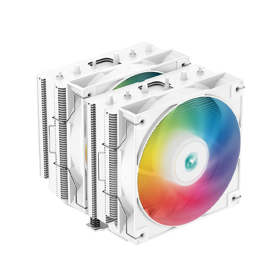 DeepCool AG620 WH ARGB Dual Tower White Air CPU Cooler