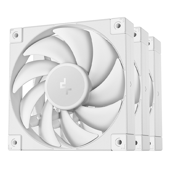 DeepCool FD12 WH-3 IN 1 (3xFAN) White Casing Cooling Fan