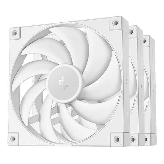 DeepCool FD14 WH 3 IN 1 (3xFAN) White Casing Cooling Fan
