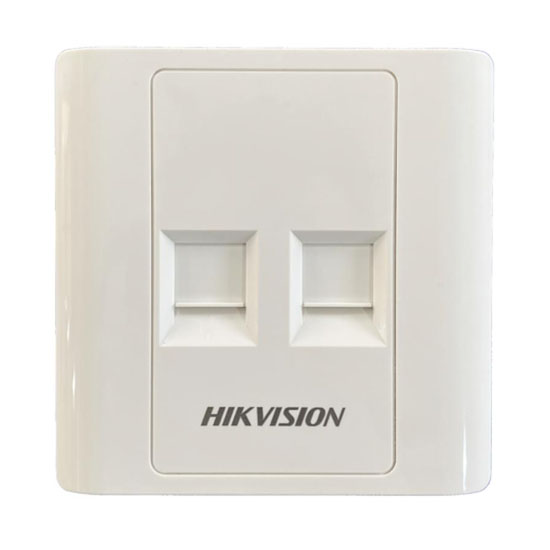 Hikvision DS-1FPA2 2 Port Faceplate