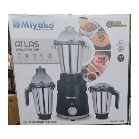 Miyako ATLAS Blender Plus Mixer Grinder 2000W
