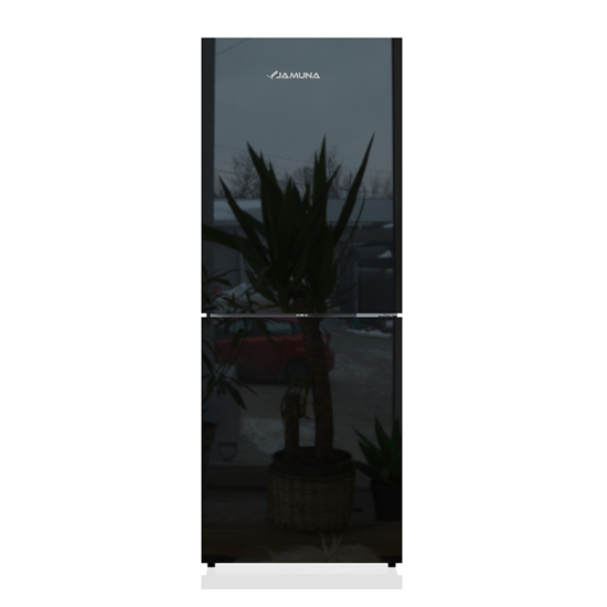 Jamuna JE6-TM3B9QD Magical Black Refrigerator 329L