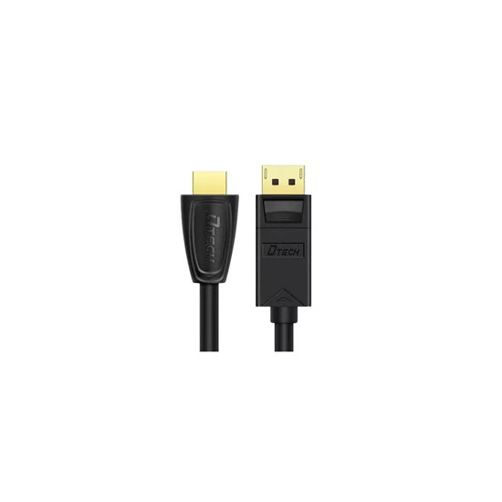 Dtech DT-CU0305 Display Port To HDMI Cable 1.8M