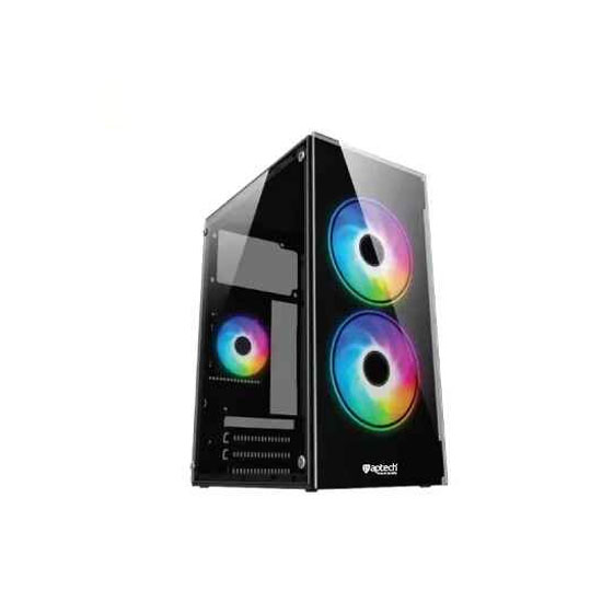 Aptech T20 Front Side Glass Micro ATX Case