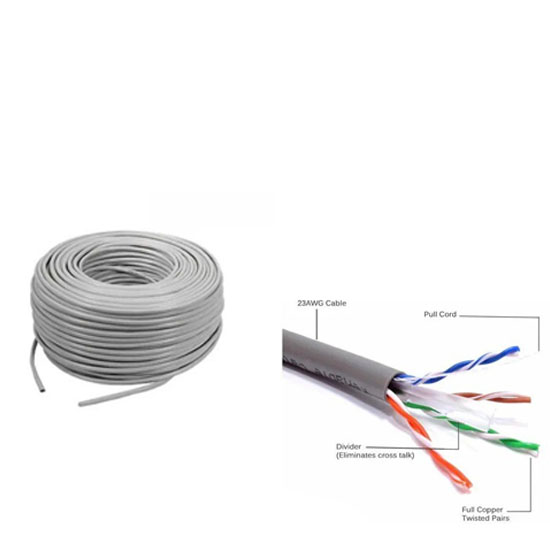 BRB UTP Cat 6 Full Copper Network Cable 305 Meter