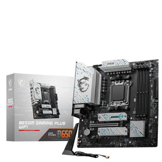 MSI B650M GAMING Plus WIFI AMD AM5 mATX Motherboard