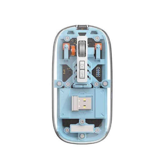 Q-10 Transparent Wireless LED Mouse