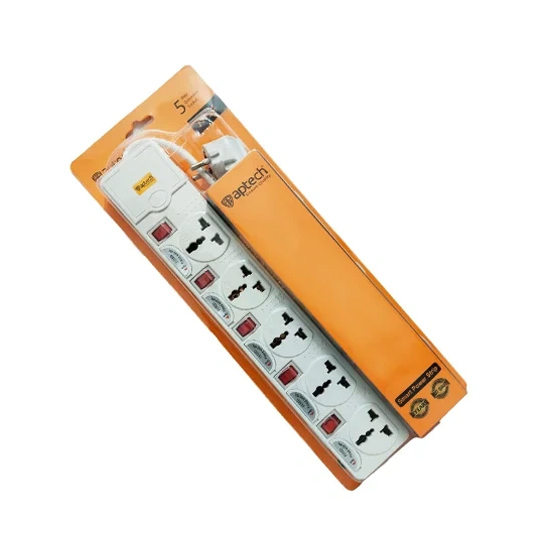 Aptech A154 5 Port Power Strip 2M