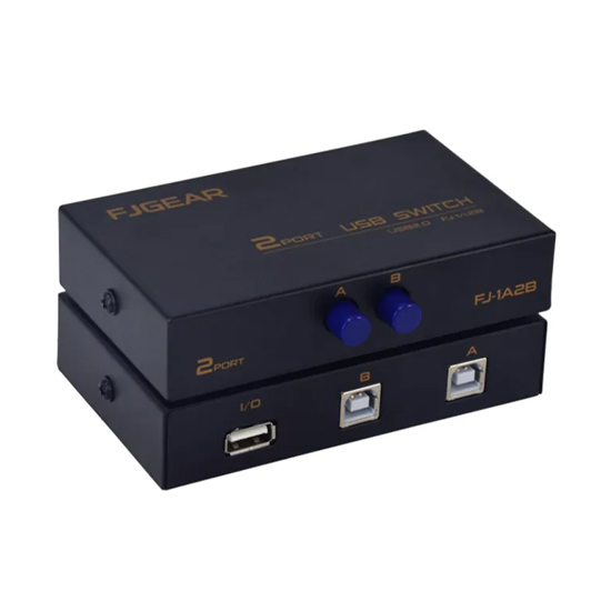 Printer Sharing Switch 2 Ports USB 2.0