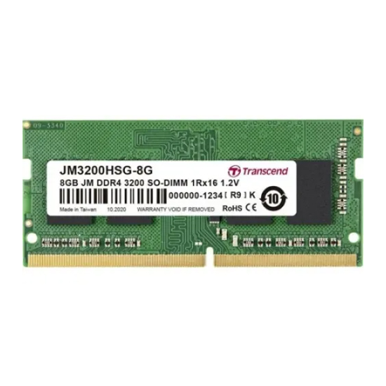Transcend JetRAM 3200Mhz 8GB DDR4 SO-DIMM Laptop RAM | JM3200HSG-8G