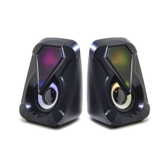 Leerfei E-1053 RGB USB Speaker