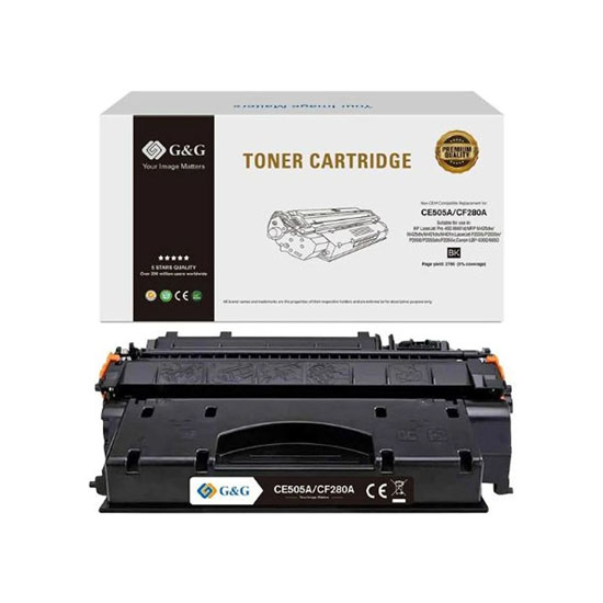 G&G CE505A/CF280A Laser Toner