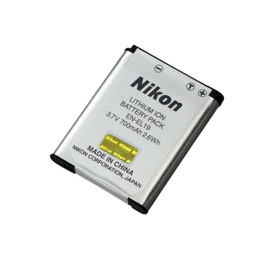Nikon EN-EL19 Rechargeable Camera Battery For A300, W100, S7000, S6900, S6800, S6500, S6400, S5300