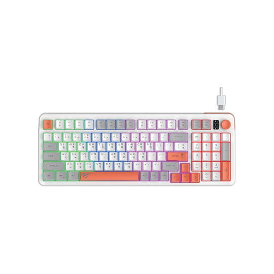 Havit KB895L Multi Function Rainbow Backlit Keyboard